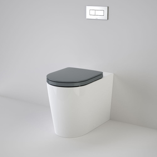 Liano Cleanflush® Invisi Series II® Easy Height Wall Faced Suite w/Liano Double Flap Seat White 4Star [137939]