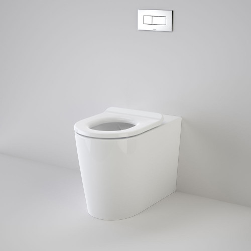 Liano Cleanflush® Invisi Series II® Easy Height Wall Faced Suite w/Liano Care Single Flap Seat White 4Star [137940]