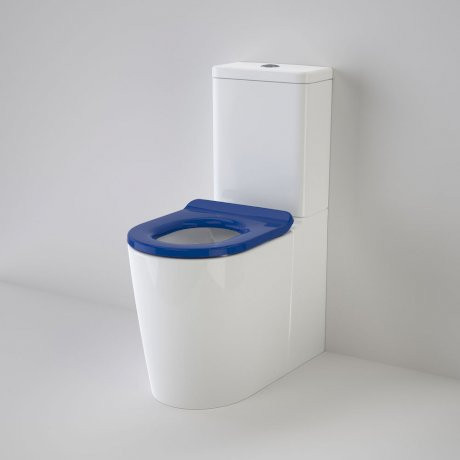 Liano Cleanflush® Close Coupled Easy Height Back-to-Wall Faced Suite w/Liano Double Flap Seat Sorrento Blue 4Star [137941]