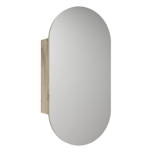 Beau Monde Oblong Shaving Cabinet 450*900*150mm Max Oak [295617]
