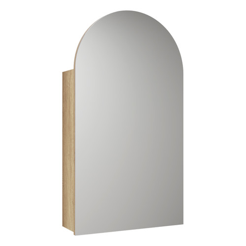 Canterbury Arch Shaving Cabinet 500*900*150mm Carita Oak [295628]