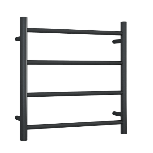Straight/Round 12 Volt Matt Black 550x550x122mm 70Watts 4 Bars [293426]