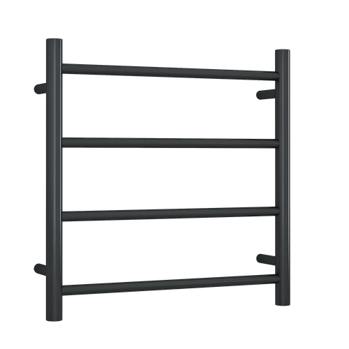 Straight/Round 12 Volt Matt Black 550x550x122mm 70Watts 4 Bars [293426]