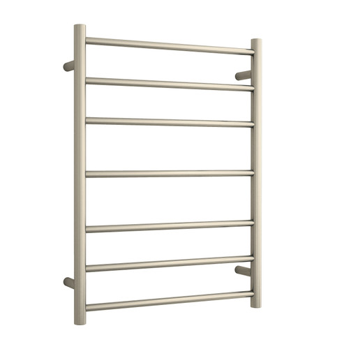 Straight/Round 600x800x122mm 80Watts 7 Bars Brushed Nickel [293414]