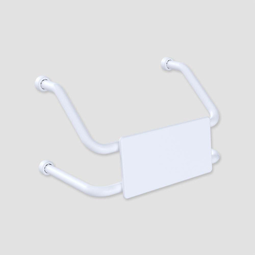 Backrest Wall Mounted Hygenic Seal White [288209]