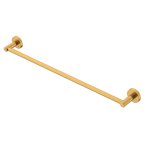 Soul Single Towel Rail 600mm Brushed Brass [294916]