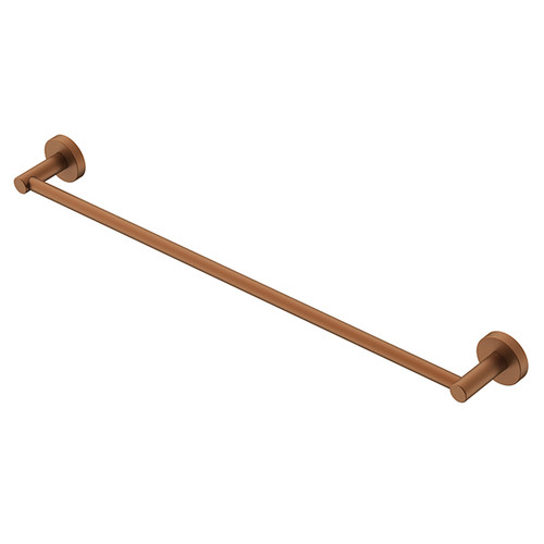 Soul Single Towel Rail 600mm Brushed Copper [294882]