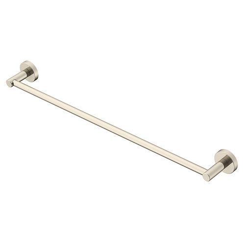 Soul Single Towel Rail 600mm Brushed Nickel [294912]