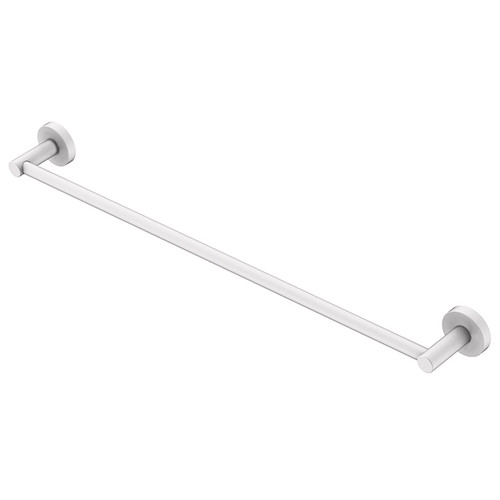 Soul Single Towel Rail 600mm Matte White [294939]