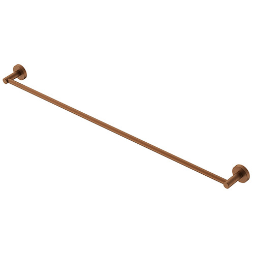 Soul Single Towel Rail 900mm Brushed Copper [294970]