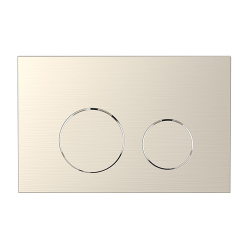 Toilet Flush Buttons Brushed Nickel [294865]
