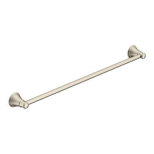 Eternal Single Towel Rail 600mm Brush Nickel [294915]
