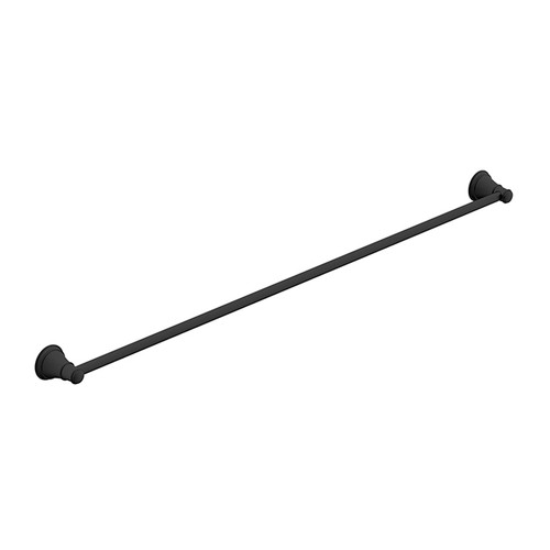 Eternal Single Towel Rail 900mm Matte Black [294876]