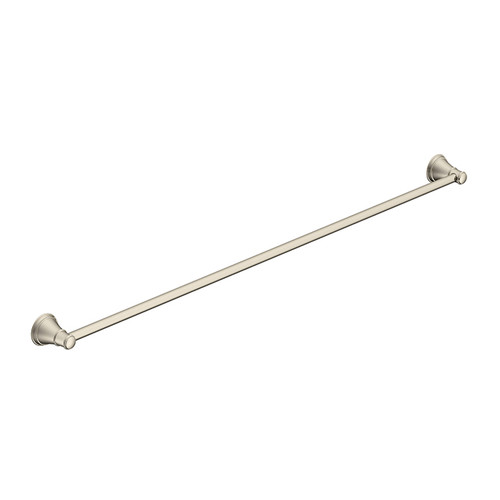 Eternal Single Towel Rail 900mm Brush Nickel [294921]