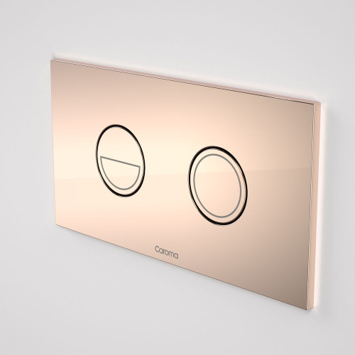 Invisi Series II® Round Dual Flush Plate & Buttons (Metal) Bronze [138970]