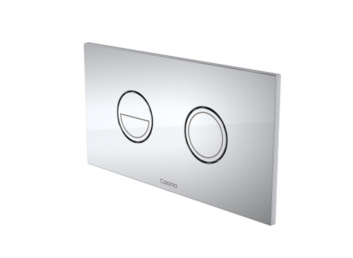 Invisi Series II® Round Dual Flush Plate & Buttons Chrome [138971]