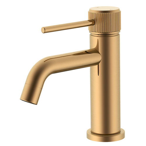 Soul Groove Basin Mixer Brushed Brass [295700]