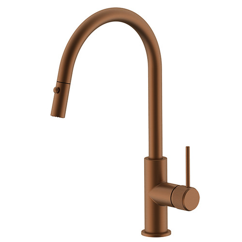 Soul Groove Pull-Out Sink Mixer Brushed Copper [295683]