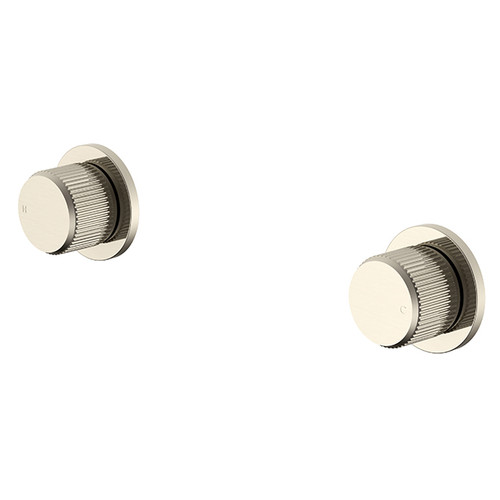 Soul Groove Wall Top Assembly Pair Brush Nickel [295685]
