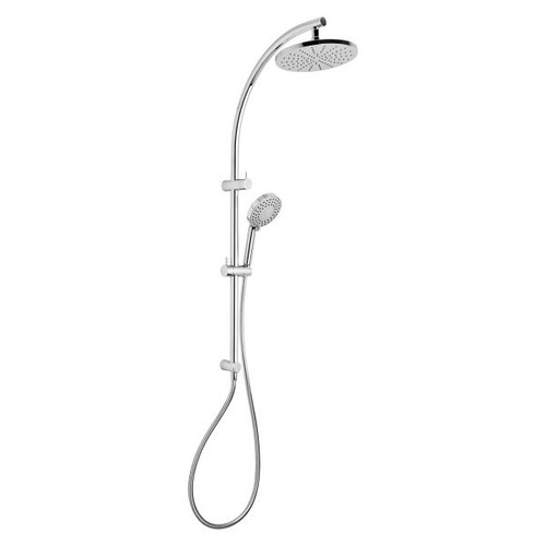 Vivid Twin Rail Shower 5Star Chrome [139346]