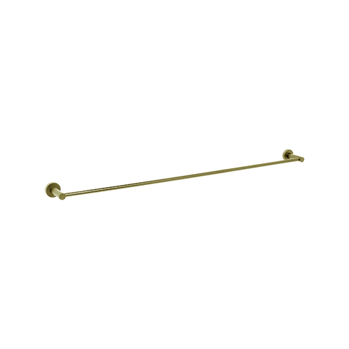 Venezia Single Towel Rail 900mm Brushed Brass [294728]