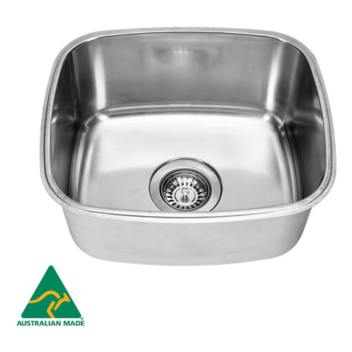 Single Undermount Sink 350mm Stainless Steel [139364]