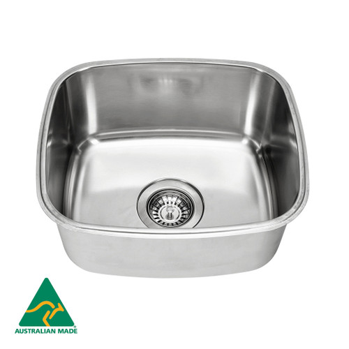 Single Undermount Sink 350mm Stainless Steel NTH [139364]