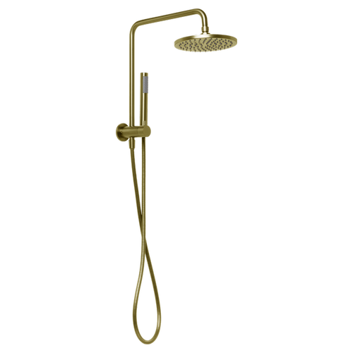 Venezia Short Twin Shower Brushed Brass [294764]