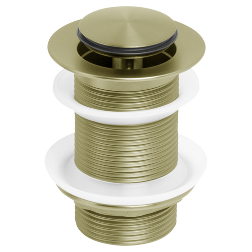 Venezia Pop-Up Plug & Waste 32mm with No Overflow Brushed Brass [294721]