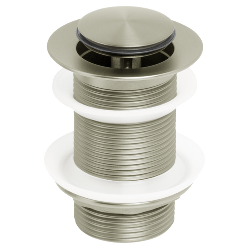 Venezia Pop-Up Plug & Waste 32mm with No Overflow Brushed Nickel [294722]