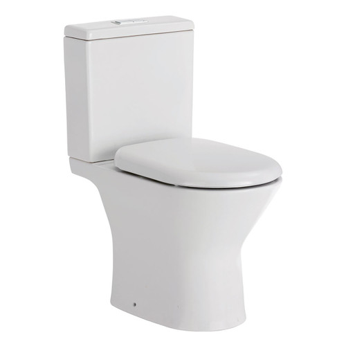 Chica Rimless S Trap Close Coupled Suite White [165827]