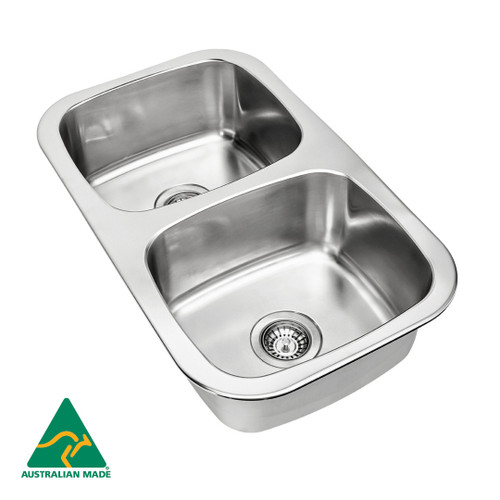 Double Bowl Undermount Sink Stainless Steel [139365]