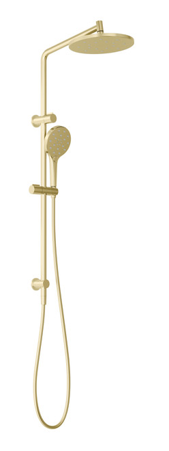 Phoenix Tapware Ormond Twin Shower Brushed Gold [295686]