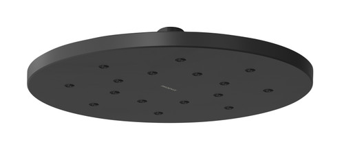 LuxeXP Shower Rose 250mm Round Matte Black [296164]