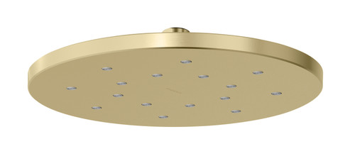 LuxeXP Shower Rose 250mm Round Brushed Gold [296159]