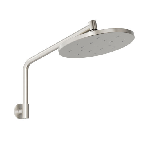 Ormond High Rise Shower Arm and Rose Brushed Nickel [296439]
