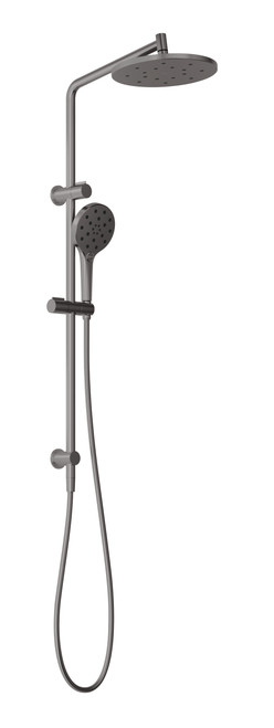 Ormond Twin Shower  Brushed Carbon [296430]