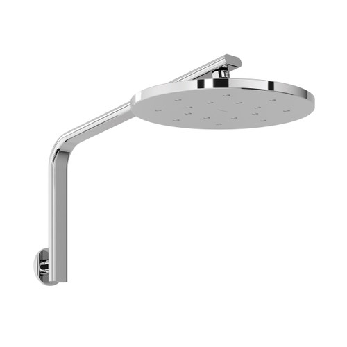 Oxley High Rise Shower Arm and Rose Chrome [296431]