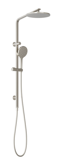 Oxley Twin Shower Brushed Nickel [296435]