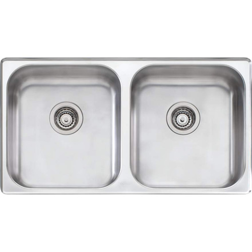 Nu-Petite Double Bowl Undermount Sink NTH [048333]