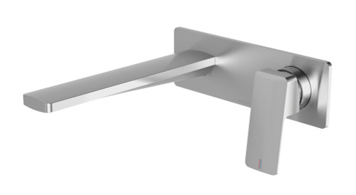 Enviro316 Wall Basin/Bath Mixer Set 200mm Stainless Steel [296552]