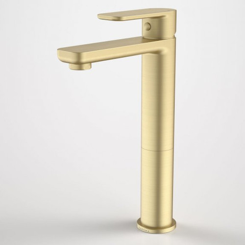 Luna Tower Basin Mixer Brushed Brass 6Star [194620]