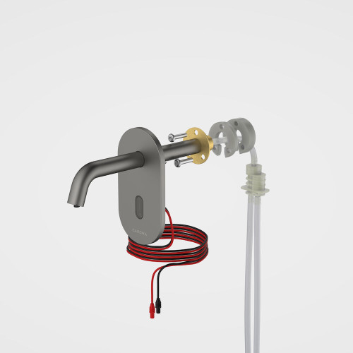 Liano II Sensor Wall Mounted Soap Dispenser Trim Kit Gunmetal [294634]