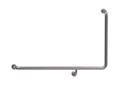 90 Degree Grab Rail (Left Hand) Stainless Steel [297484]