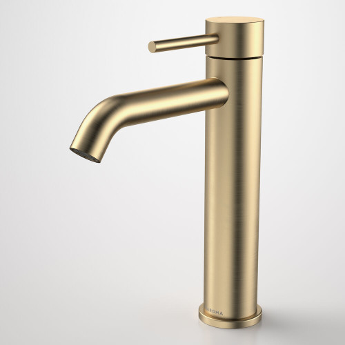 Liano II Mid Tower Basin Mixer Brushed Brass Lead Free [296208]