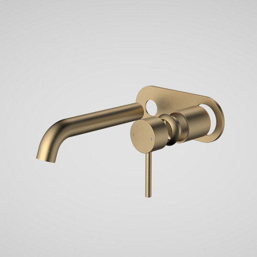 Liano II Wash Basin/Bath Trim Kit Round Cover Plate 175mm Brushed Brass Lead Free [295932]