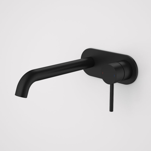 Liano II Wash Basin or Bath Mixer Round Cover Plate 210mm Matte Black Lead Free [295955]