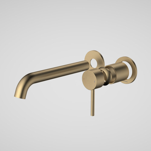 Round Cover Plates Liano II Wash Basin/Bath Trim Kit x2 210mm Brushed Brass Lead Free [296036]