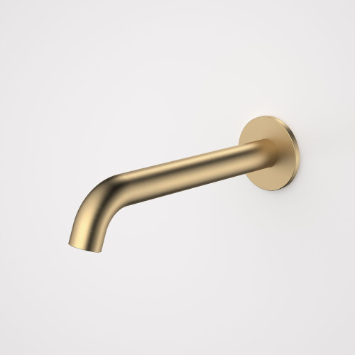 Liano II Basin/Bath Outlet 210mm Round Cover Plate Brushed Brass Lead Free [296025]