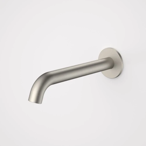 Liano II Basin or Bath Outlet 210mm Round Cover Plate Brushed Nickel Lead Free [295941]